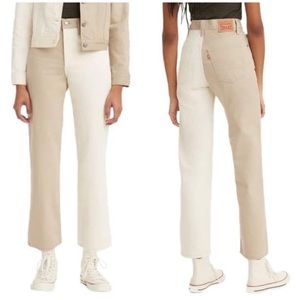 Levi’s rib cage straight ankle pant